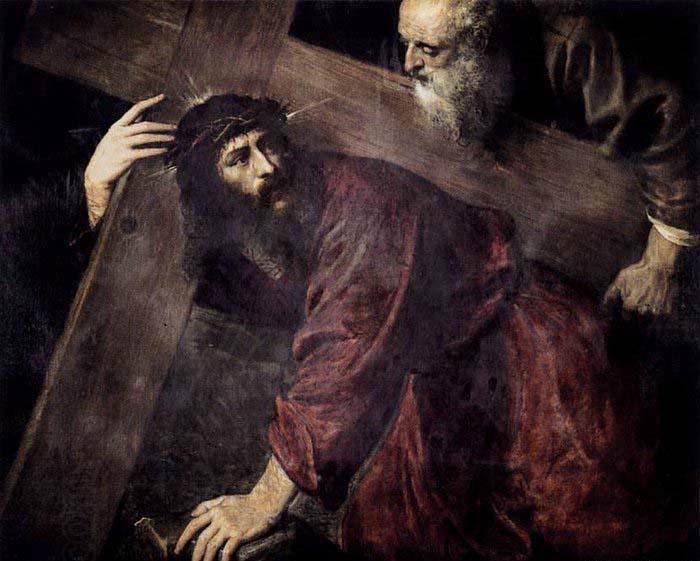 TIZIANO Vecellio Christ Carrying the Cross China oil painting art